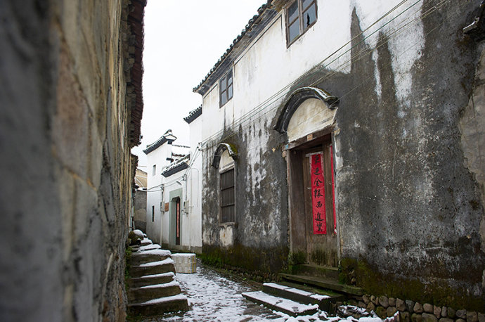 现实版的富春山居图,一夜大雪让桐庐的这座小村子美的宛如仙境!