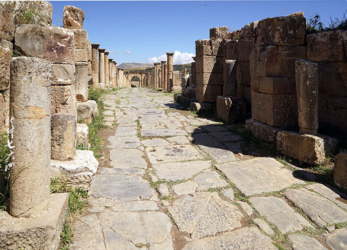 【Algeria】Traveling through the history of 2000--visiting the ancient city of Jamila