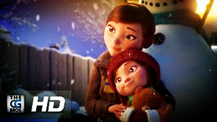 泪目!圣诞温馨广告《莉莉和雪人》