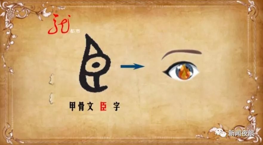 这就是它甲骨文时候的形象.