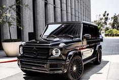 果然，黑化的奔驰G63是无人能抗拒的 纯黑之美，一督惊鸿