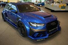 这台奥迪RS6真的好看，不愧是标杆!