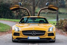 这台AMG SLS真的好看，不愧是标杆!