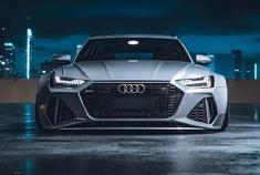 汽车美图大赏：宽体奥迪RS6大片，太夸张了