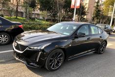 这台全黑色凯迪拉克CT5 真的帅！