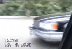 好看的汽车图片：1995年天津街头的凯迪拉克