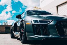 好看的汽车图片：晚安，这可不是一般的Audi R8