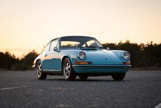 原汁原味才是最好，1969 Porsche 911S Coupe 水晶蓝