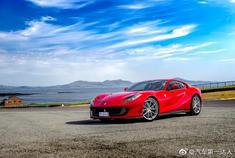 法拉利812 Superfast美图鉴赏，红色的魅力！