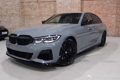 每天一组汽车美图：水泥灰色的BMW M340i