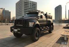 除了凶猛和大器，我再想不出其他形容词了！ 福特F-650