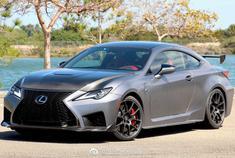 2020 雷克萨斯 RC F 赛道版图赏，5.0L V8 发动机，472 马力。