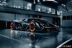 汽车美图抢先看：兰博基尼首款纯电概念超跑