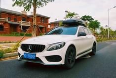 扛着小书包的奔驰C旅，也很耐看啊！