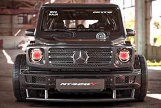 今天轮到奔驰G被低趴党蹂躏了