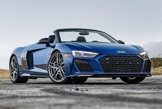 奥迪R8敞篷 天气热了，就要开敞篷