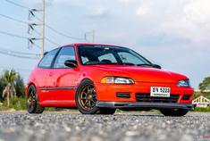 汽车美图赏析：x 本田思域 EG x K机器