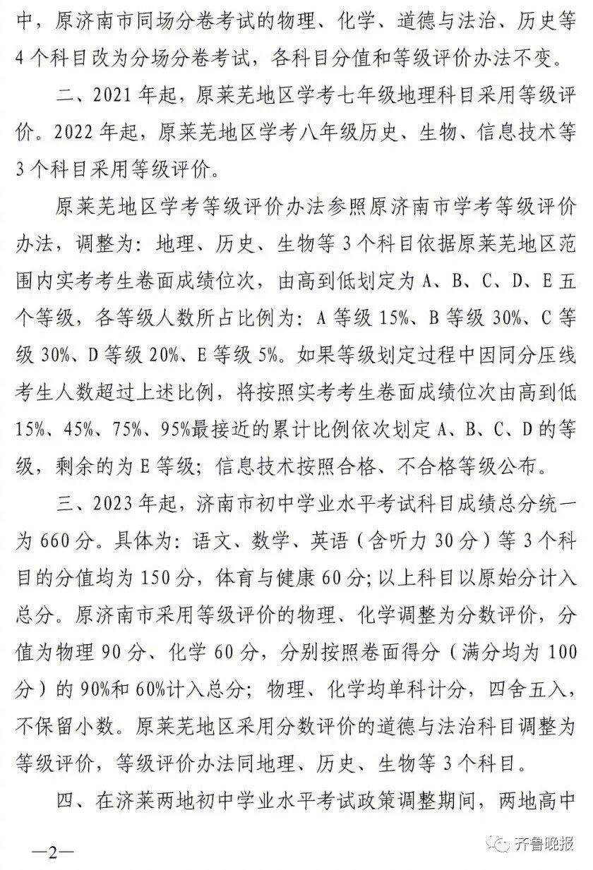 济南初中考试排名_2020济南中考指标生录取分数线公布,省实验(2)