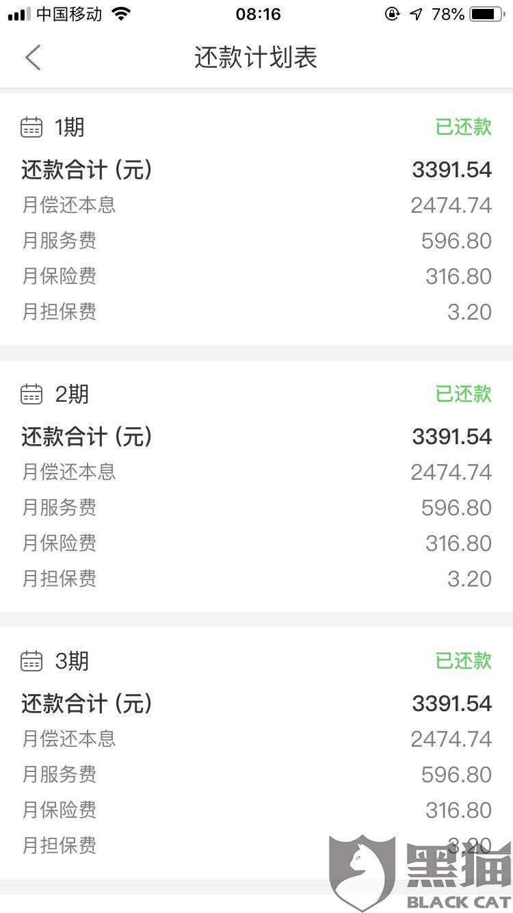 黑猫投诉:因为疫情原因平安普惠的贷款逾期,催收人员发信息,打电话