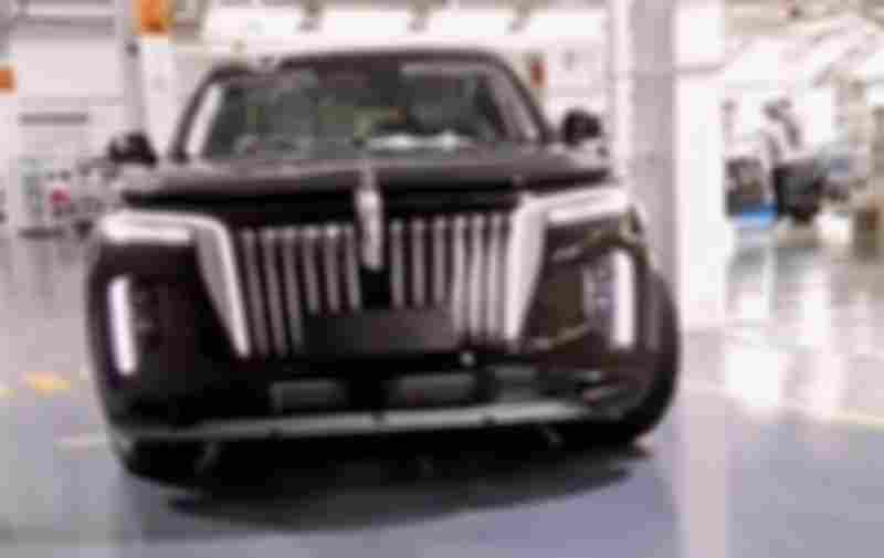 零百加速或将小于4s 红旗E115量产版实车曝光