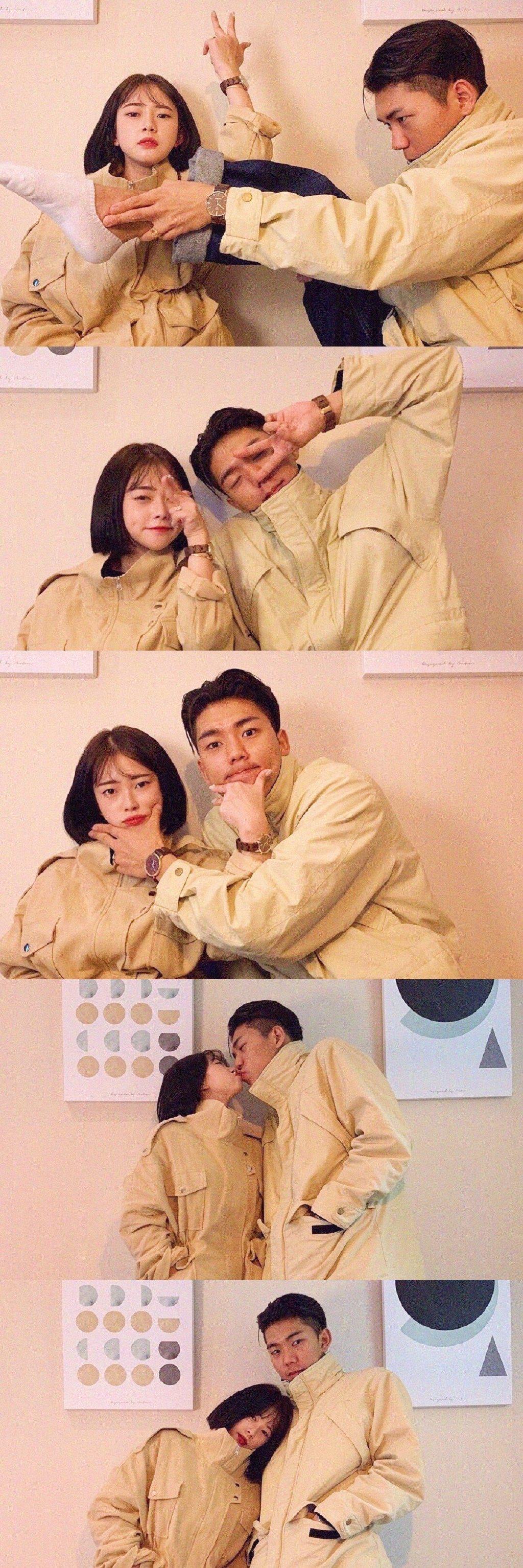 情侣旅行拍照pose分享,跟你爱的人一起出街