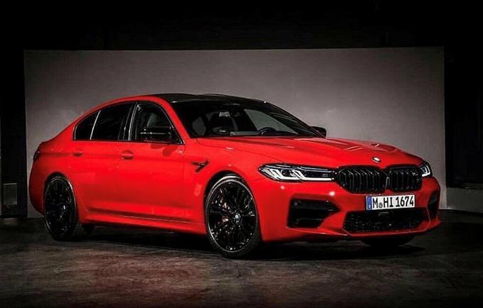 宝马新款M5官图曝光 搭4.4T引擎/最快3.2秒破百