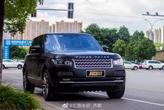 路虎揽胜变身黑武士