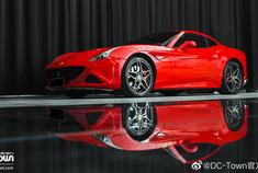 DC出品： 法拉利加州 整车改色贴膜