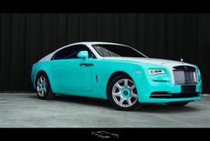 好看的汽车图片：这个劳斯莱斯魅影配色好看