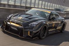JPS涂装的宽体NISSAN GTR，战神之姿，霸气外露！
