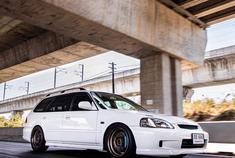 罕见的本田六代Civic EK 旅行版！