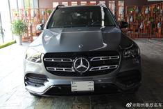好看的汽车：少见的配色铁灰奔驰GLS450