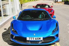 早 Ferrari F8 Tributo 侧面看是不是有点…