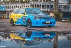 汽车美图赏析：涂装 本田思域TypeR EK9