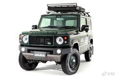 吉姆尼不单只可以变成G系，还可以变成第一代路虎 卫士