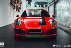 DC出品： 保时捷911 车身订制拉花
