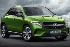 基于 GLA 平台搭载的 EV 版本，梅赛德斯奔驰 EQA 假想图曝光