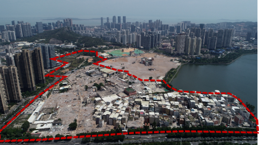 下湖社征迁后