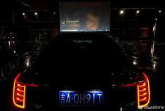 台风的余威还未散去，与红旗H9来一场汽车电影！