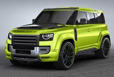 Lumma Design发布路虎卫士车身套件预览版。