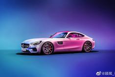 梅赛德斯c190 AMG GT-CGi渲染 奔驰C190 AMG GT以V射线渲染