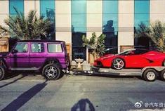 好看的汽车图片：巴博斯版本奔驰大G64