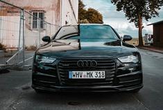 Audi A7，前后大灯呼应，美哉！