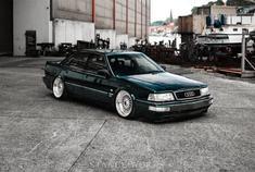 此V8非彼V8，1991 Audi V8 Sedan Via：stanceworks