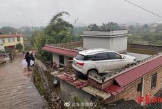 宝骏530，能飞上屋顶，能跟大树较劲。