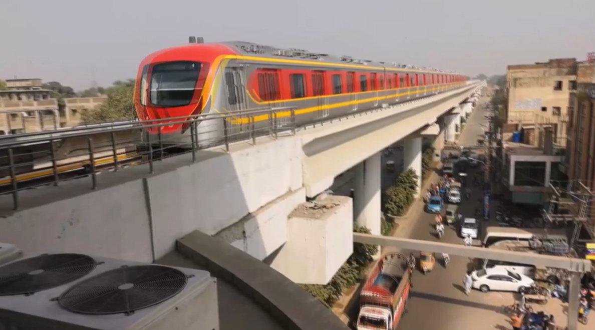 中国造巴基斯坦首条地铁正式开通
