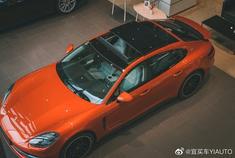 10周年特别版帕拉梅拉 Panamera  橙色实在拉风