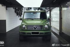 DC出品： 奔驰G500 整车改色贴膜