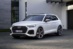 奥迪官方发布了旗下奥迪SQ5 TDI车型的官图