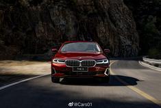 新宝马5系豪华套件版，和M运动套件比多了一些精致感